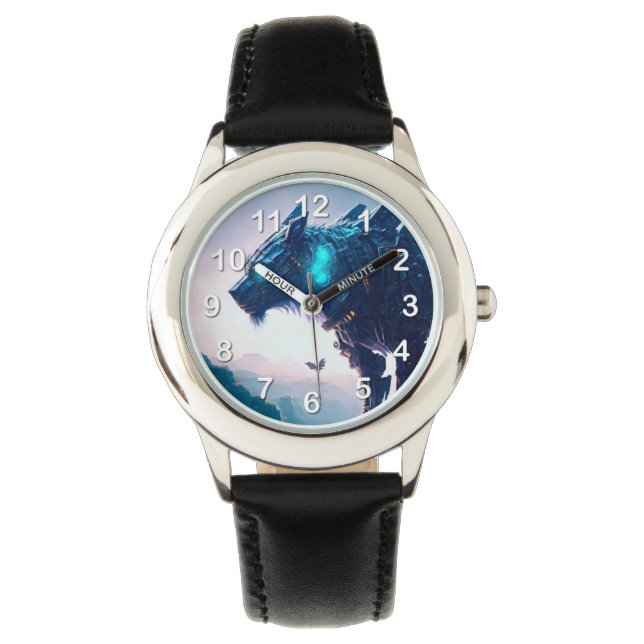 Relógio Robô Wolf (Frente)