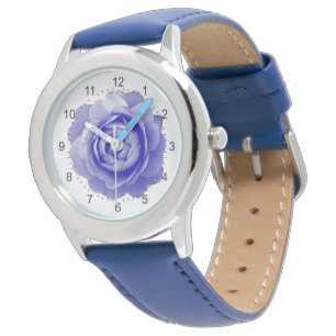 Relógio rosa azul