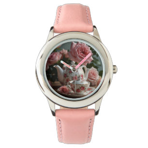 Relógio Rosa de Couve Rosa Tea
