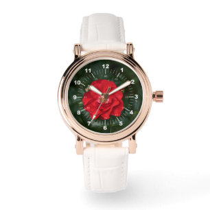 Relógio Rosa vermelha P6568