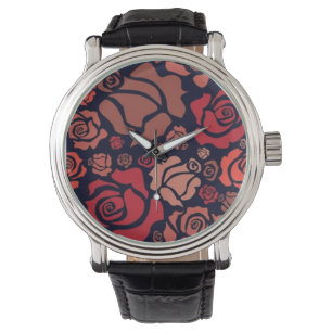 Relógio Rosa vermelha Watch