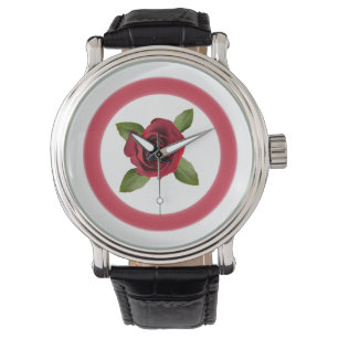 Relógio Rosa vermelha Watch Watch