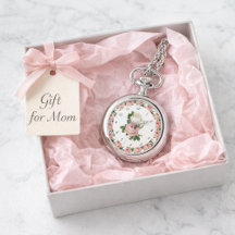 Rosas Rosa Vintage eWatch Botânico