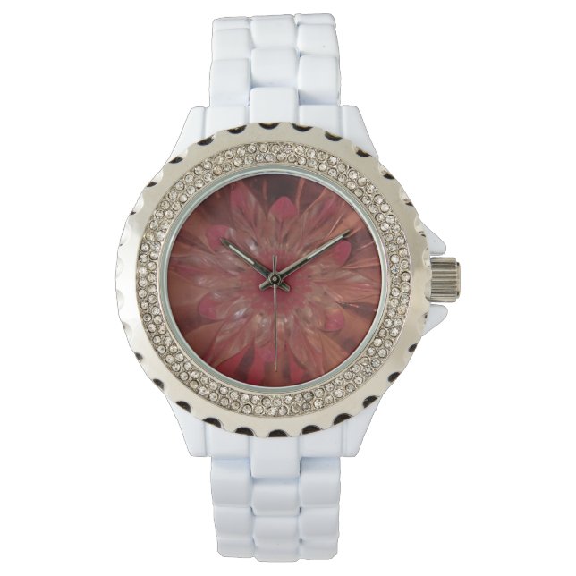 Relógio Rosé Flower Pink Watch (Frente)