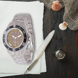 Relógio Rosycastan Elegante moderno e nome personalizado D