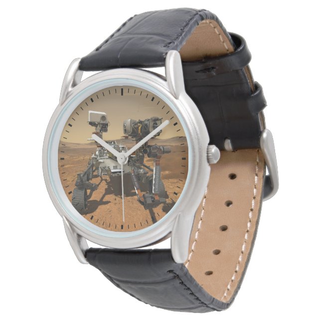 Relógio Rover De Perseverança Operando Na Superfície De Ma (Angular)