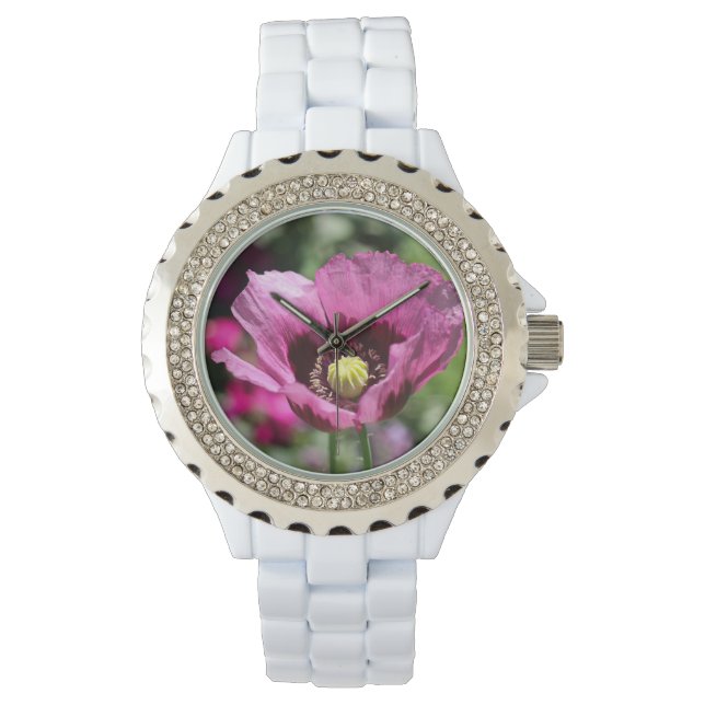 Relógio Roxo Poppy Watch (Frente)
