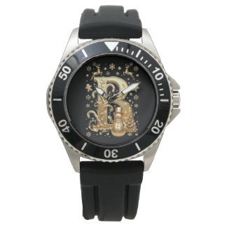 Relógio Royal Gold B Luxury Snowman Sports Watch