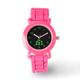 Relógio Rua, FrankenCheese Kid's Rosa Watch de Patrick