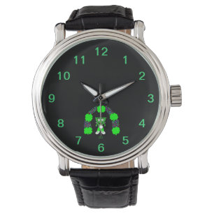 Relógio Rua, FrankenCheese Men's Vintage Watch