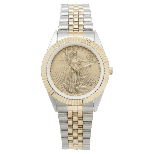 Relógio RUAS de águia dupla dos EUA Gaudens 1923 Moedas Do (Frente)