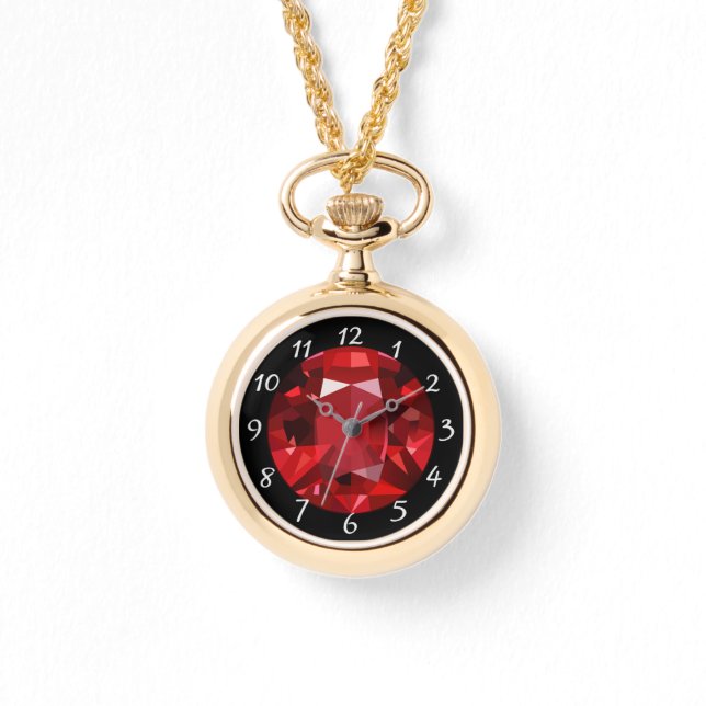 Relógio Ruby Necklace Watch (Frente)