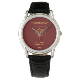 Relógio Russia passport wristwatch