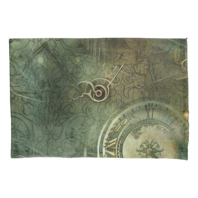 Relógio Russo Emerald Green Steampunk (5) (Frente-Esquerda)
