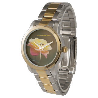 Relógio Saco Rose e Abelha