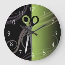 relógio salgado na moda verde