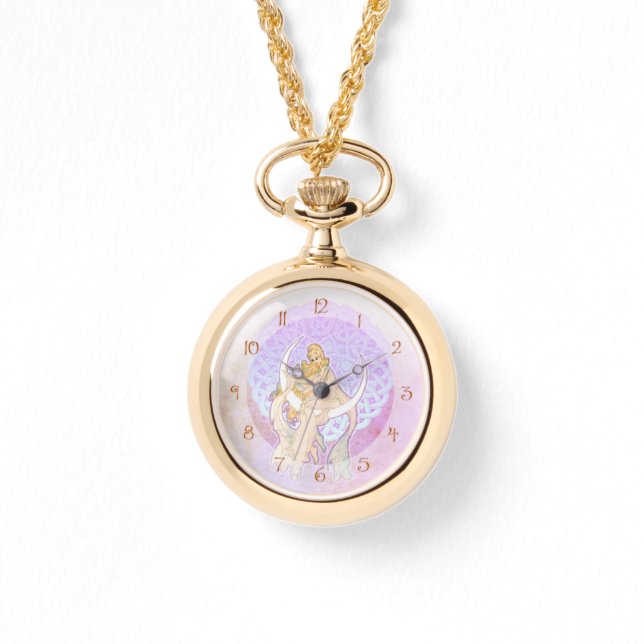 Relógio Samhain Saudações Deusa Lunar (Frente)