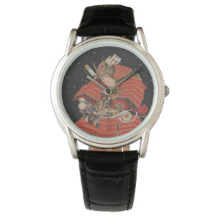 Relógio Samurai Warrior Vintage - Arte Japonesa
