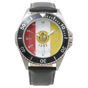 Relógio San Diego (Califórnia) City flag Watch
