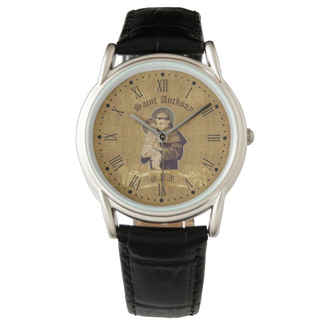 Relógio Santo Anthony Men's Watch (Frente)