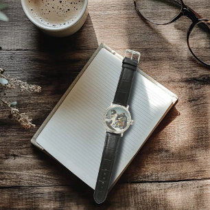 Relógio Santo Bernard Dog Dwarf Fantasy