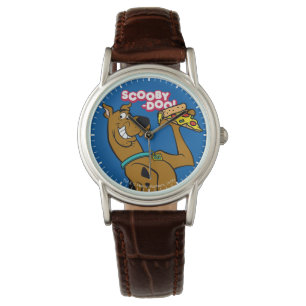 Relógio Scooby Doo Com Pizza Slice