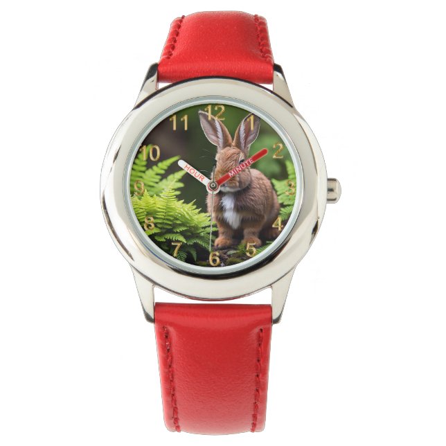 Relógio "Scooby the Dwarf Bunny: A Little Ball of Joy" (Frente)