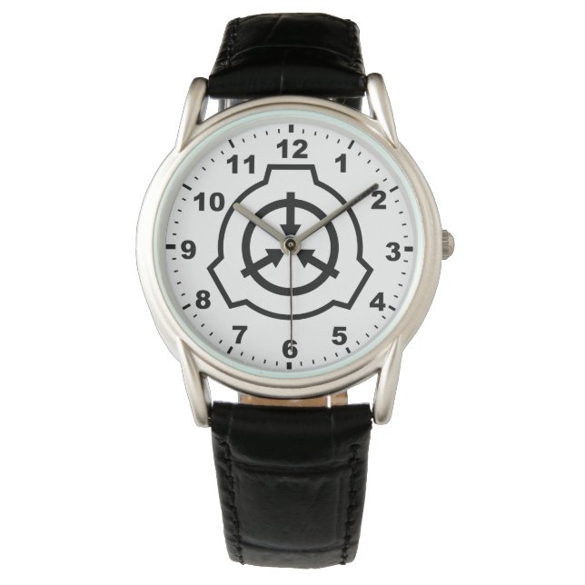 Relógio SCP Foundation Watch - Timepece Oficial (Frente)
