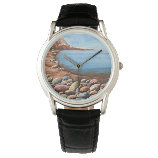 Relógio Sea Coast Rocky CLIFFS SEASHORE Bright (Frente)