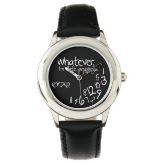 Relógio Seja como for, estou atrasado