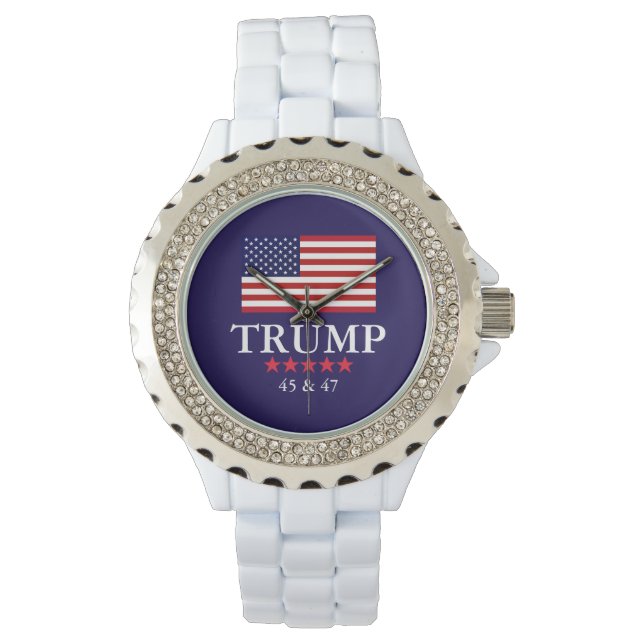 RELÓGIO SENHOR PRESIDENTE DONALD TRUMP WATCH (Frente)