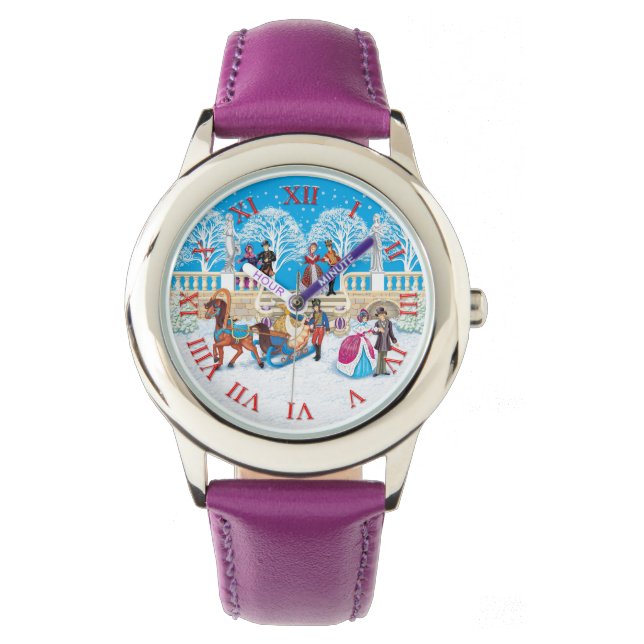 Relógio Senhoras e marinheiros a passear pelo Parque (Frente)