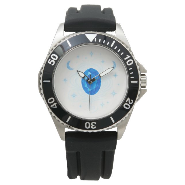 Relógio September Birthstone Wristwatch – Sapphire-Inspire (Frente)