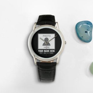 Relógio Seu nome e idade da foto aqui