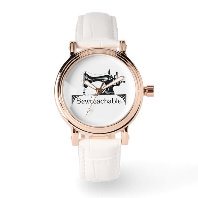Relógio Sewteachable eWatch (Branco) (Frente)