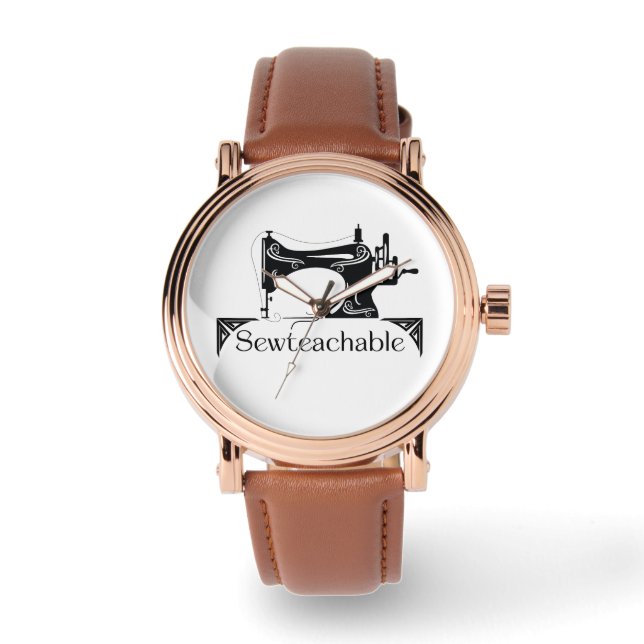 Relógio Sewteachable eWatch Watch (Brown) (Frente)