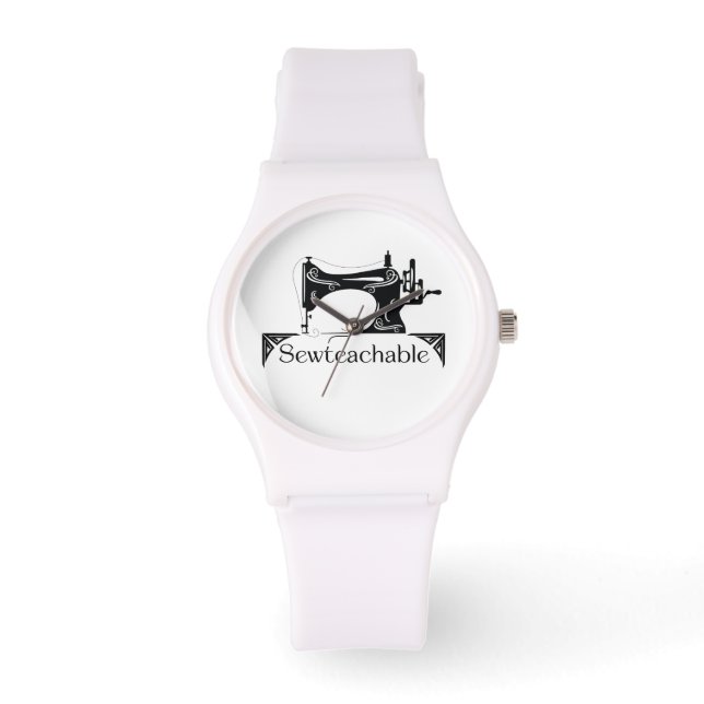 Relógio Sewteachable Watch (White) (Frente)