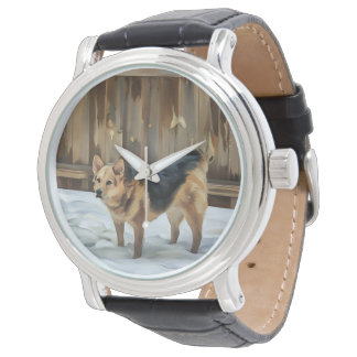 Relógio Shepheard Alemão In The Snow Watch