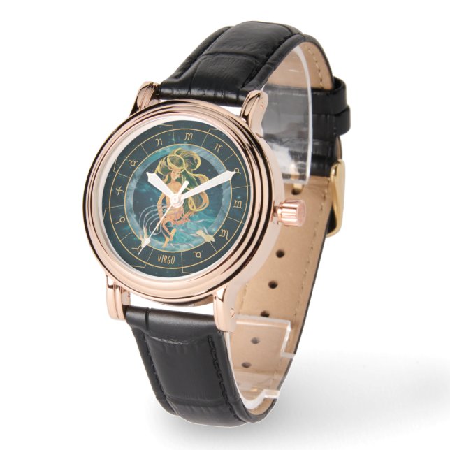 Relógio Signo Zodiacal de Virgem (Ângulo)