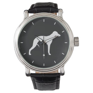 Relógio Silhouette de Whippet