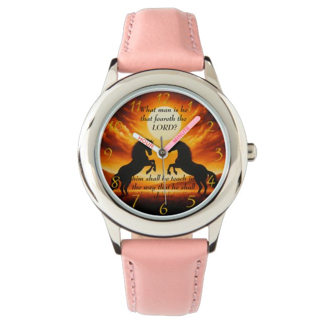 Relógio Silhueta Black Stallone (Frente)