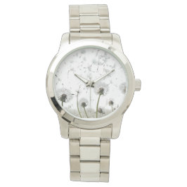 Relógio Silver Bracelet de Tamanho Excessivo para Mulheres