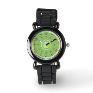 Relógio Silver Green Watch