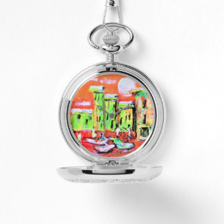 Relógio Silver Pocket Watch