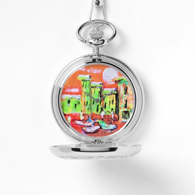 Relógio Silver Pocket Watch (Frente)