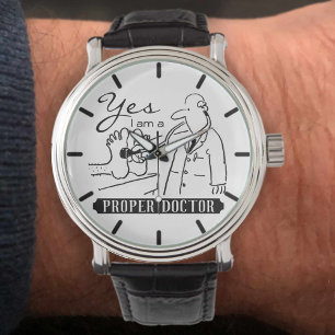 Relógio Sim, sou um médico adequado.