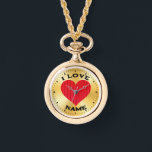 Relógio Símbolo Red Heart Love- 18374<br><div class="desc">Símbolo Red Heart Love- 18374</div>