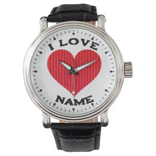 Relógio Símbolo Red Heart Love- 18374