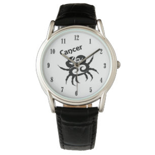 Relógio Símbolo Zodiac do cancer e Sinal