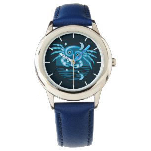 Relógio Símbolo Zodiac Star - Símbolo do Cancer